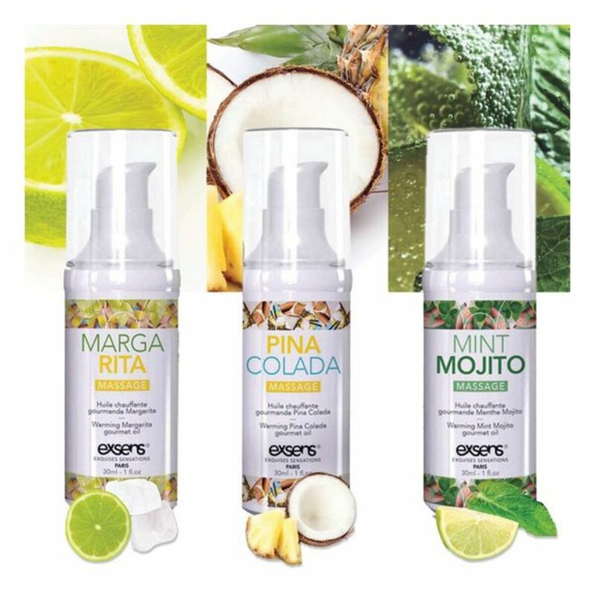 Aromatic Massage Oil Exsens 251726 30 ml 50 ml